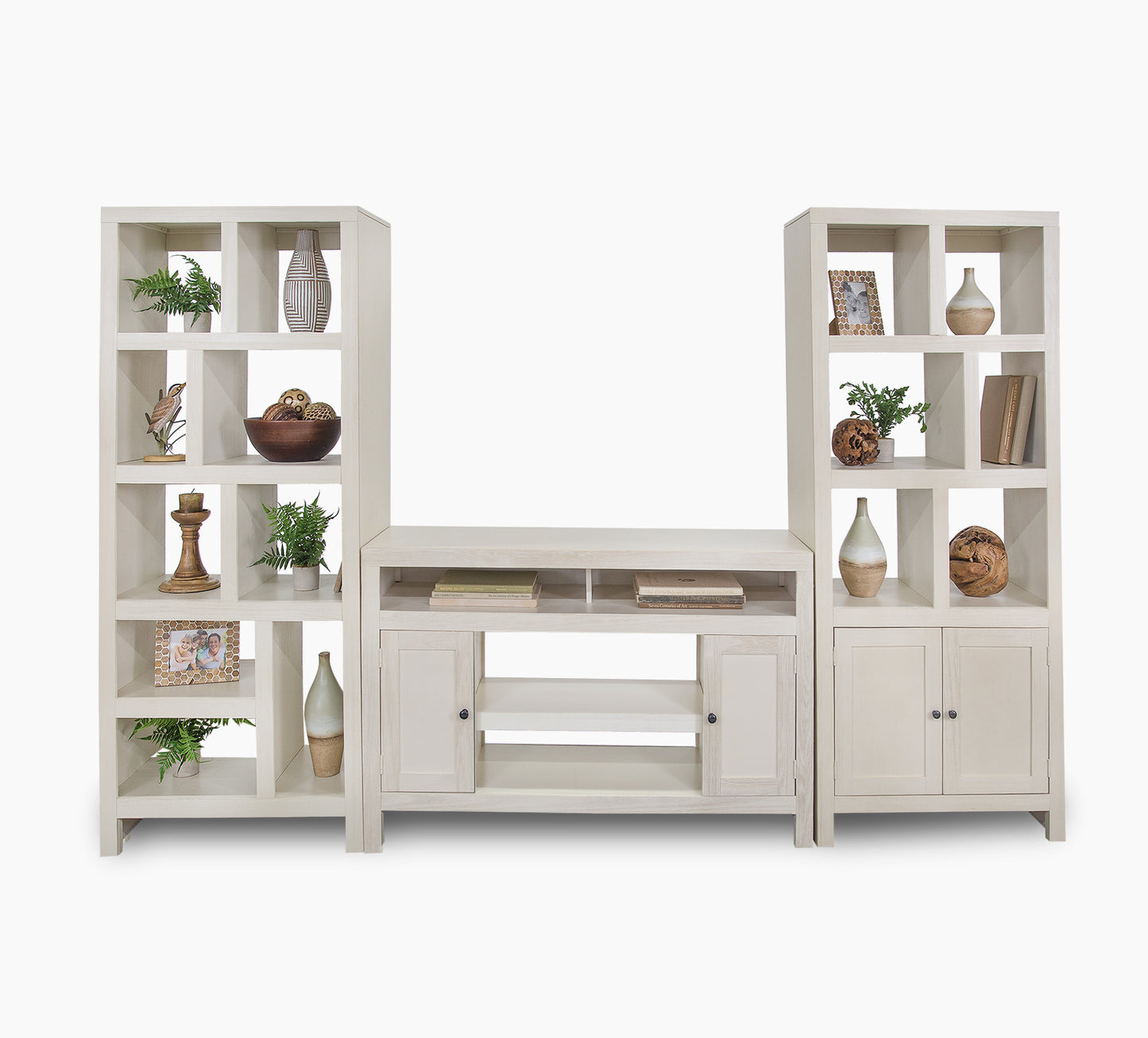 Del Mar 3 Piece Wall Unit with 52" Console