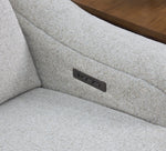 Gizmo 6 Piece Dual Power Reclining Sectional with Left Arm Facing Chaise and Drop Down Table