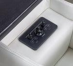 6 Piece Leather Immersive Sound Power Reclining Sectional with Power Headrests