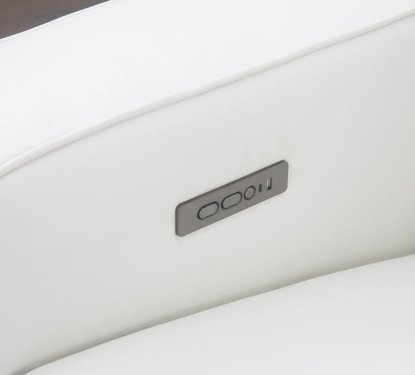 6 Piece Leather Immersive Sound Power Reclining Sectional with Power Headrests