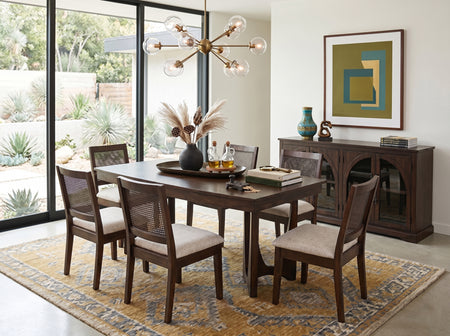 Noah Dark 5 Piece Dining Set