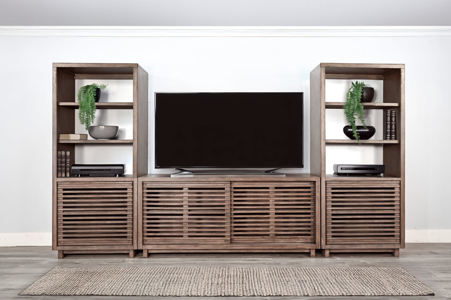 Doe Valley 3 Piece Wall Unit with 65" TV Console"