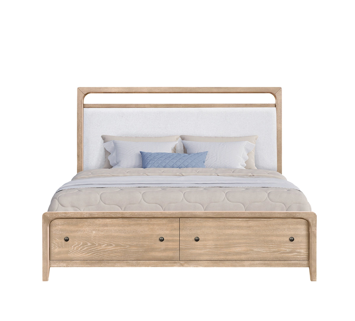 Easton King Upholstered Storage Bed