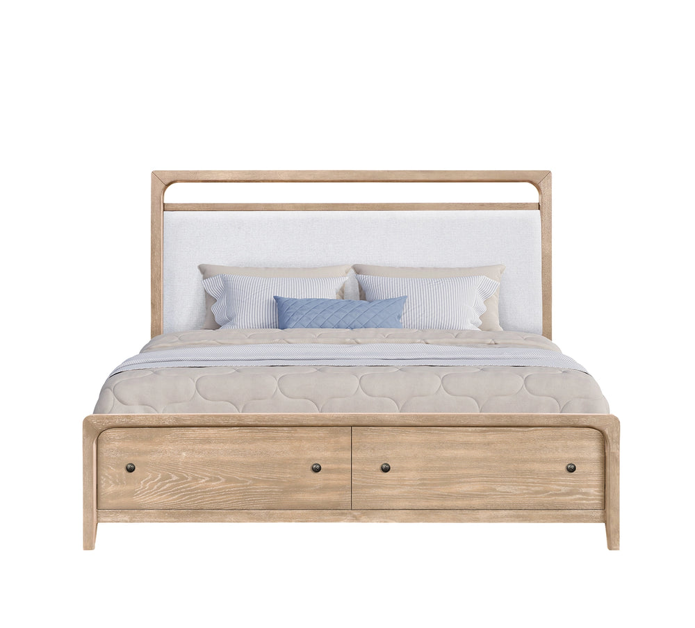Easton Queen Upholstered Storage Bed