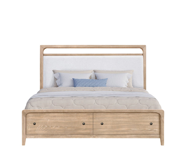 Easton Queen Upholstered Storage Bed