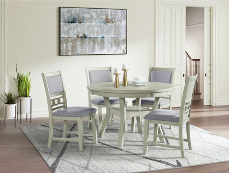 Juego de comedor de 5 piezas Albert White