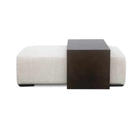 Otomana de cóctel Elenor con mesa