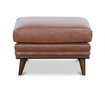 Emmitt Saddle II Leather Ottoman