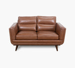 Emmitt Saddle II 5 Piece Leather Living Room