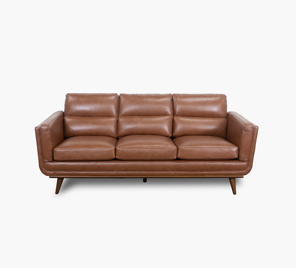 Emmitt Saddle II 5 Piece Leather Living Room