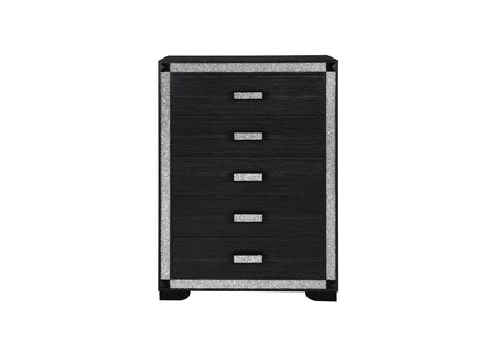 Fergie Charcoal 5 Drawer Chest