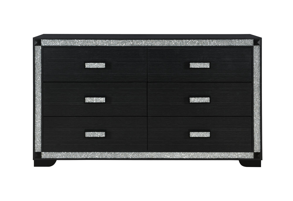 Fergie Charcoal 62" Dresser