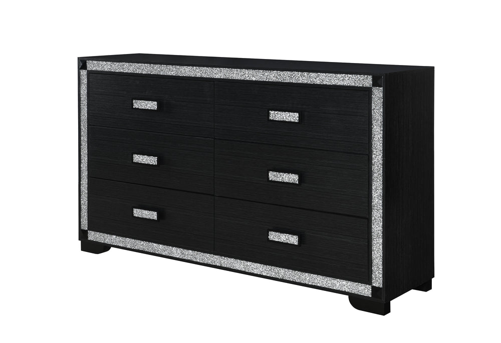 Fergie Charcoal 62" Dresser