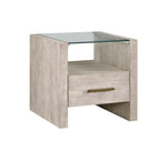 Mesa auxiliar con luz Garland