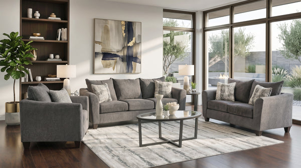 Greer 3 Piece Sofa, Loveseat, and Chair