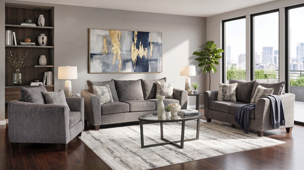 Greer 3 Piece Sofa, Loveseat, and Chair
