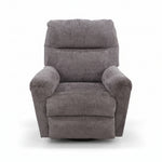 Harvey Brown Swivel Rocker Recliner