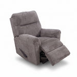 Harvey Brown Swivel Rocker Recliner
