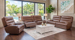 Hero Umber 5 Piece Leather Zero Gravity Triple Power Living Room