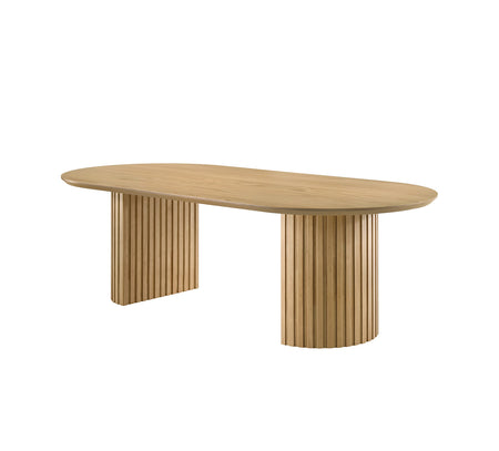 Holt Natural Oval Dining Table