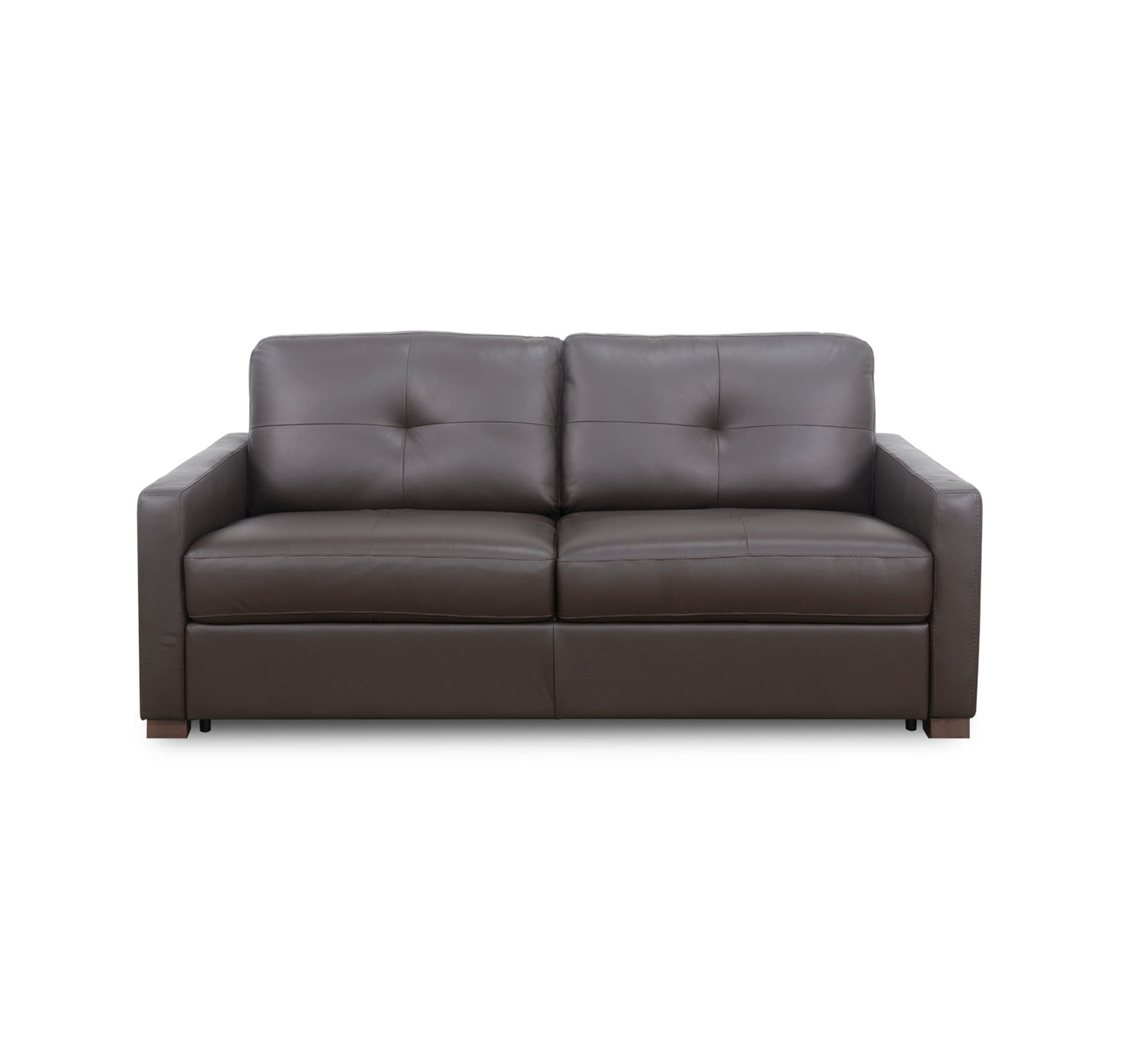 Italia Chocolate Leather Full Sleeper