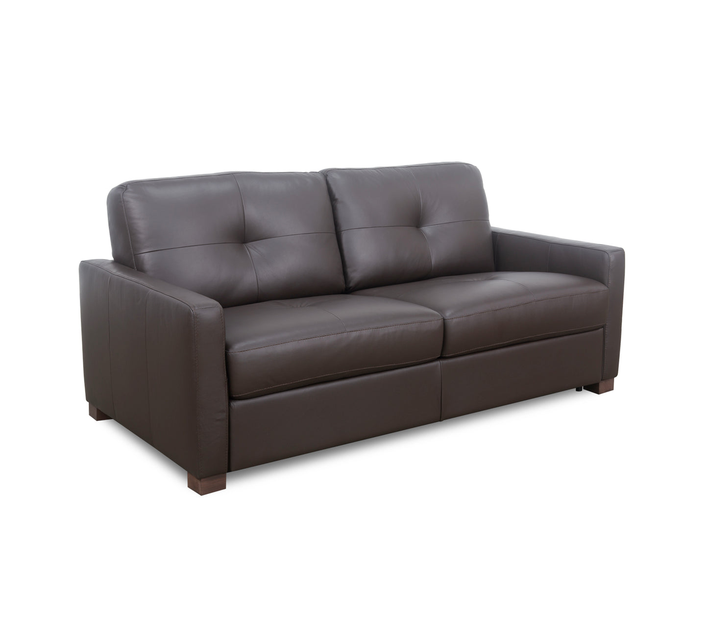 Italia Chocolate Leather Full Sleeper