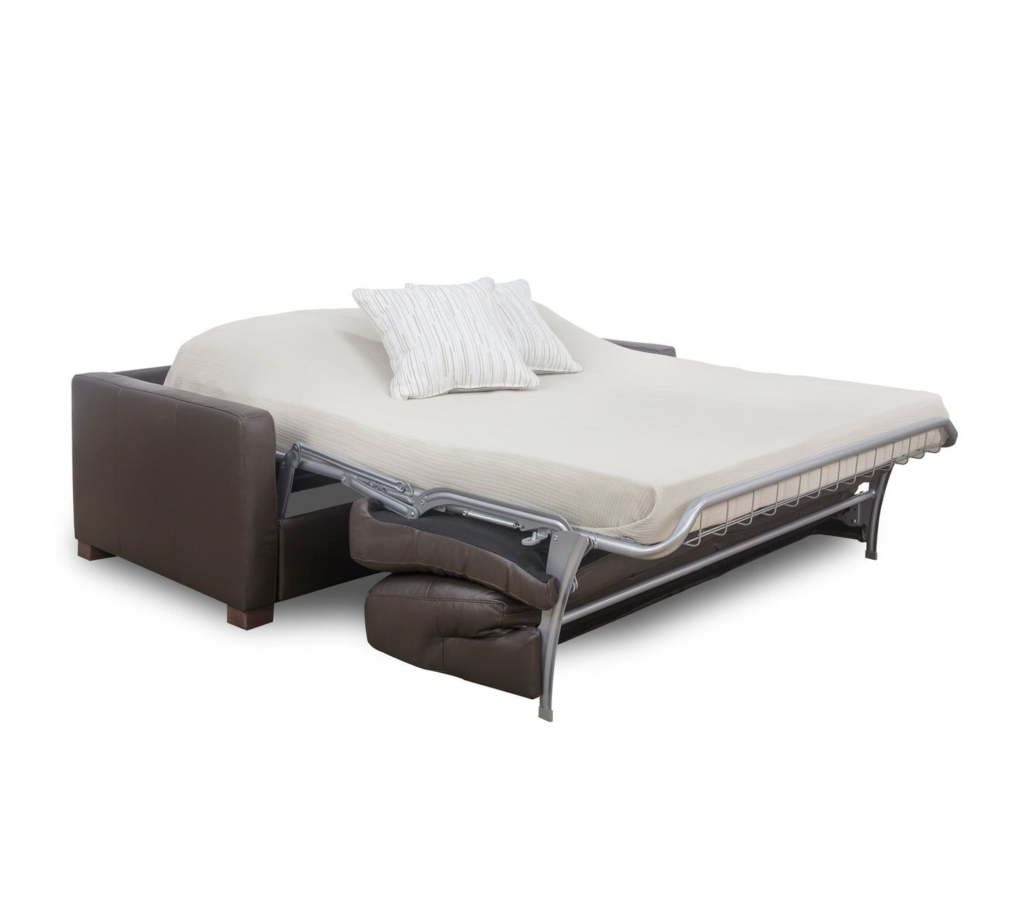 Italia Chocolate Leather Full Sleeper