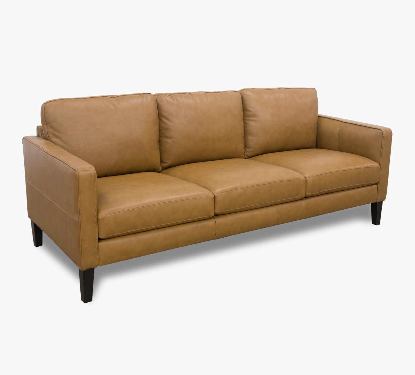 Jefferson Camel Leather Sofa