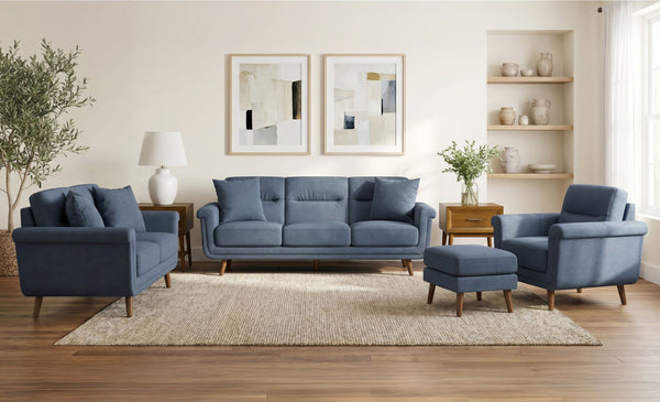 Jetta 3 Piece Sofa, Loveseat, and Chair
