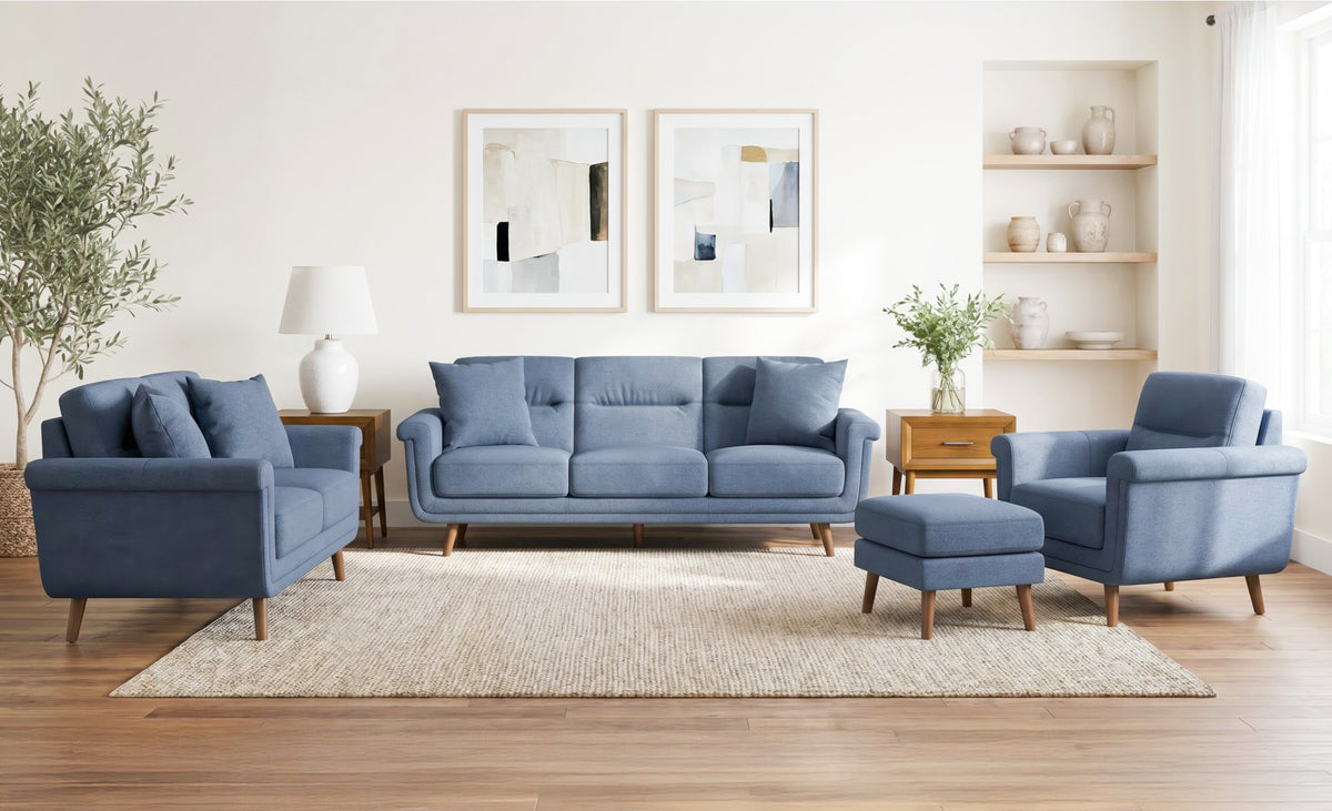 Jetta 3 Piece Sofa, Loveseat, and Chair