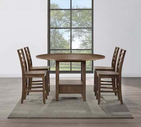 Joan Pub 5 Piece Counter Height Set