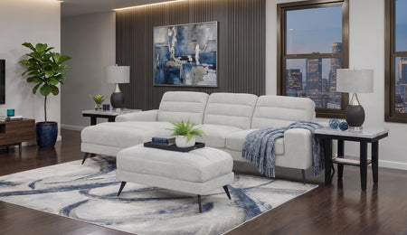 Kalina 2 Piece Sectional with Left Arm Facing Chaise and Ottoman