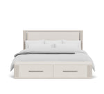 Cama King UPH con almacenamiento