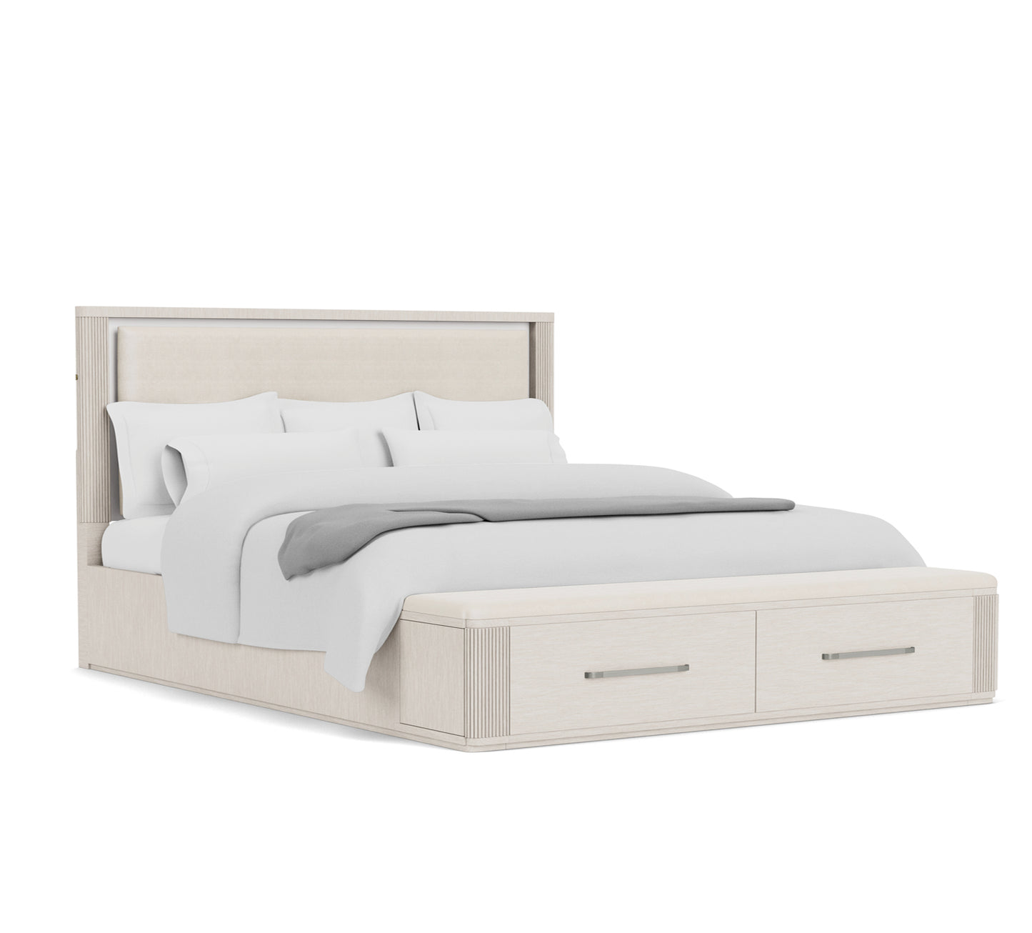 Alexis 5 Piece King Upholstered Storage Bedroom