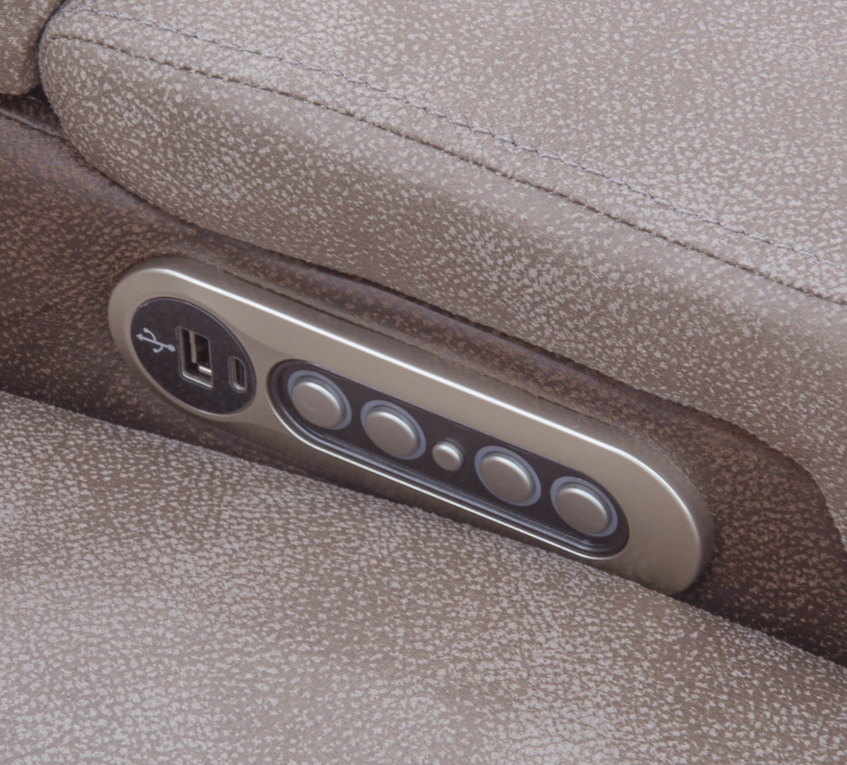 Lantana Manual Reclining Console Loveseat