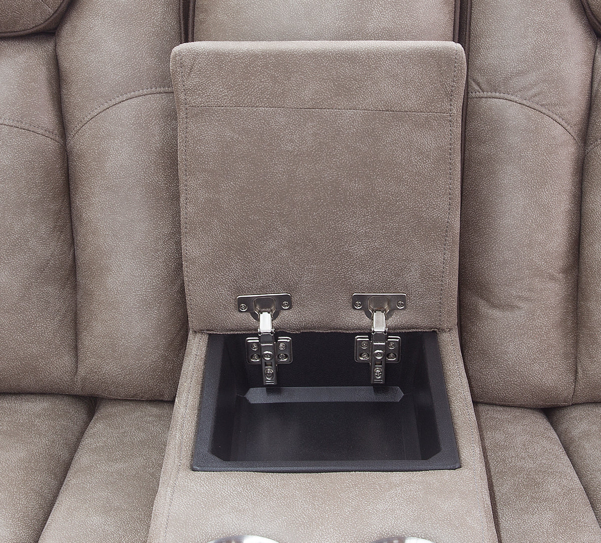 Lantana Dual Power Reclining Console Loveseat