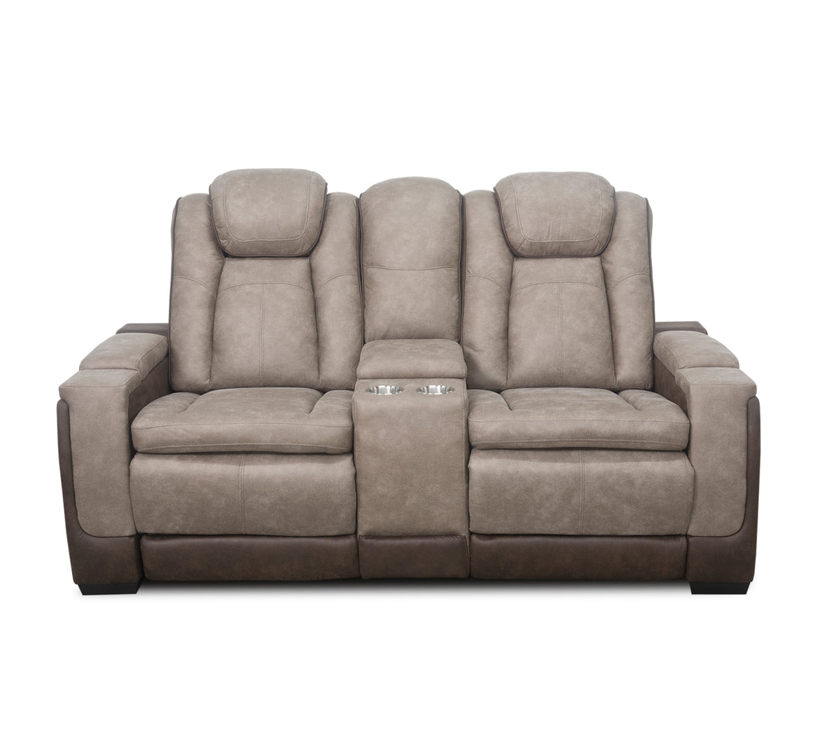Lantana Manual Reclining Console Loveseat