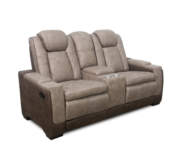 Lantana Manual Reclining Console Loveseat