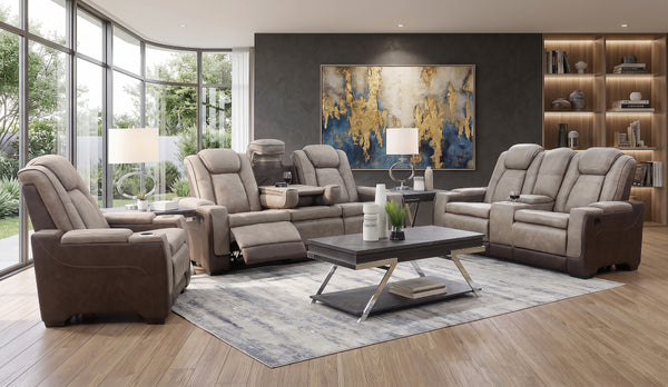 Lantana 5 Piece Manual Reclining Living Room