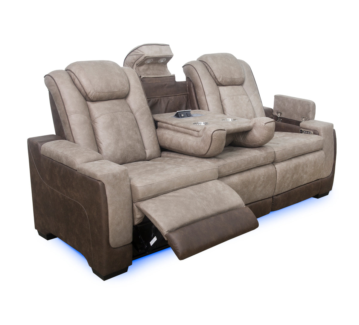 Lantana 5 Piece Dual Power Reclining Living Room