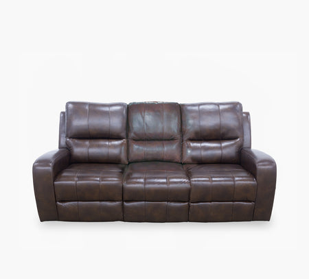 Linton Leather Triple Power Sofa