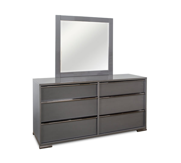 graphite grey dresser ChaletPosh Dresser in Dark Grey