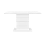 Lustra Pub Counter Height Storage Dining Table