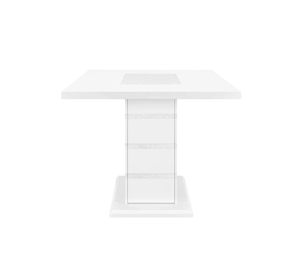 Lustra Pub Counter Height Storage Dining Table