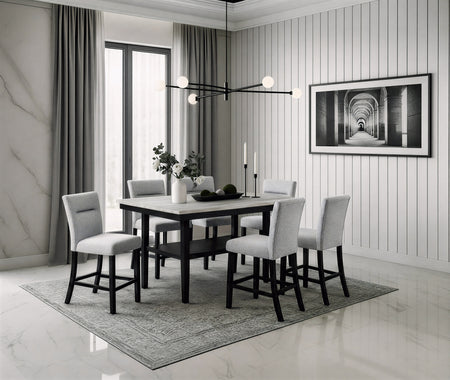 Luxora 6 Piece Counter Height Dining Set