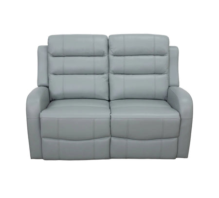 Sofá reclinable de dos plazas Leo Seafoam