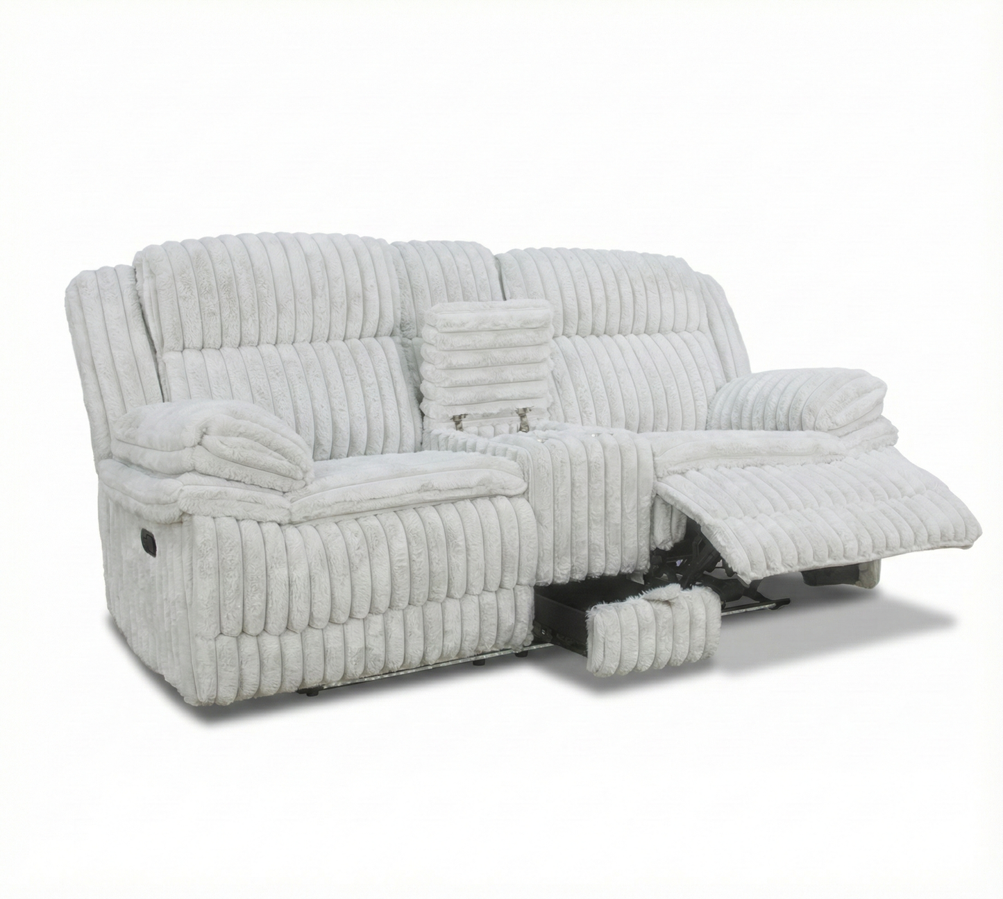 Max Reclining Console Loveseat