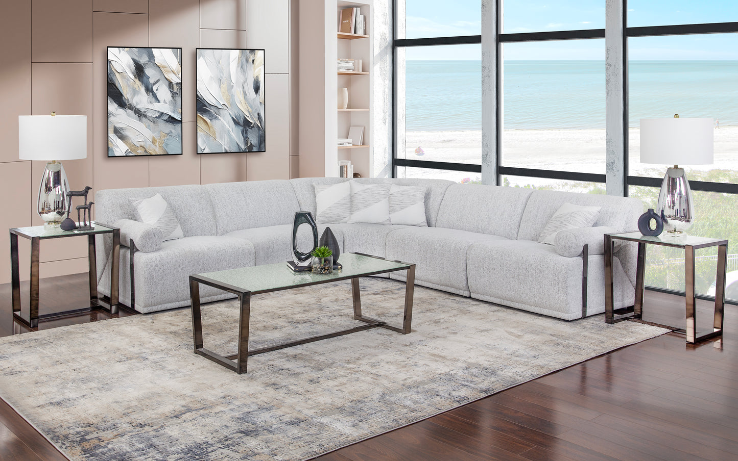 Seccional de 5 piezas Cannes