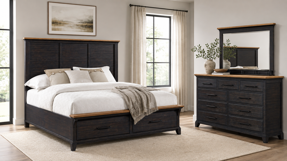 Montrose 5 Piece King Storage Bedroom