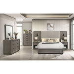 Martina 9 Piece King Panel Wall Bedroom